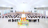 โรงเรียนคลองลาดช้าง(จันทร์เศรฐอุปถัมภ์) ร่วมอบรมโครงการพัฒนาคุณธรรม จริยธรรม