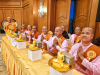 พระสังฆราชแห่งเมียนมา ได้เมตตารับอาราธนาไปเป็นองค์ประธานในพิธีทอดกฐินไทย-เมียนมา ในนามหลวงพ่อธมฺมชโย บูชาธรรมอายุวัฒนมงคล 80 ปี