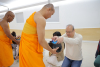 วัดพระธรรมกายจอร์เจีย จัดพิธีทอดผ้าป่าบำรุงวัด