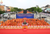 ตักบาตรพระ 10,000 รูป  ฉลอง 557 ปี เมืองนครราชสีมา