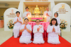 วัดพระธรรมกายแคนซัส จัดพิธีถวายกองบุญประทีปโคมไฟ