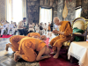 เจ้าอาวาสสุทัศนเทพวราราม รับถวายมุทิตาสักการะจากเจ้าอาวาสวัดพระธรรมกาย