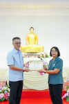นายก อบจ.ปทุมธานี เปิดการประชุม อาสาสมัครสาธารณสุข รพ.สต.คลองสอง ประจำปี พ.ศ. 2568 ณ วัดพระธรรมกาย 