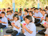 โรงเรียนบ้านหนองสรวง เข้าค่ายอบรมศีลธรรม