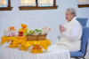 วัดพระธรรมกายชิคาโก จัดพิธีถวายกองบุญข้าวสาร
