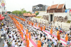 พิธีทำบุญตักบาตรพระ 10,000 รูป ฉลอง 557 ปีเมืองนครราชสีมา