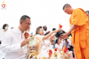 พิธีทำบุญตักบาตรพระ 10,000 รูป ฉลอง 557 ปีเมืองนครราชสีมา