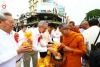 พิธีทำบุญตักบาตรพระ 10,000 รูป ฉลอง 557 ปีเมืองนครราชสีมา