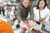 พิธีทำบุญตักบาตรพระ 10,000 รูป ฉลอง 557 ปีเมืองนครราชสีมา