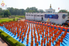 Mass Ordination of 500 Nepali Novices