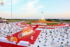 The procession of Buddha relic for “Pathum Chedi” establishment of Pattani’s Youth Training Center