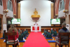 คณะลูกเสือจาก 1st Horsell Brownsea Cubs มาเยี่ยมชมวัดพระธรรมกายลอนดอน