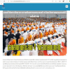สื่อมวลชนเสนอข่าวงานบุญ วัดพระธรรมกายร่วมกับชาวโคราช ถวายสังฆทานช่วยพระสงฆ์ 323 วัด ในพื้นที่ 4 จังหวัดชายแดนใต้
