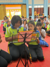 โรงเรียนวัดผึ่งแดด (บุญสืบวิชชนูปถัมภ์) จัดอบรมศีลธรรมแก่นักเรียน