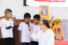 โรงเรียนวัดผึ่งแดด (บุญสืบวิชชนูปถัมภ์) จัดอบรมศีลธรรมแก่นักเรียน