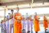 พิธีตัดปอยผม และปลงผมในโครงการยุวธรรมทายาทรุ่นที่ 33 และมัชฌิมธรรมทายาท รุ่นที่ 29