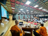 หัวหน้ากองสมาธิเพื่อสันติภาพ เผยแผ่ธรรมะและสอนสมาธิ ณ วัดพงอึนซา