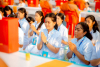 ธรรมทายาทหญิง รุ่นที่  40 ร่วมบุญใหญ่วันคุ้มครองโลก