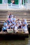 ธรรมทายาทหญิง รุ่นที่ 40 (ภาคฤดูร้อน) ปล่อยปลาให้ชีวิตสัตว์เป็นทาน 