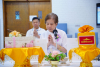วัดพระธรรมกายชิคาโก จัดพิธีถวายไทยธรรม