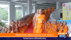 พิธีส่งตัวพระมหาเปรียญธรรม 9,6 ประโยค รับพัดยศในพระราชพิธีทรงตั้งเปรียญ