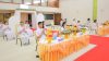 คณะสงฆ์และสาธุชนได้ร่วมกันสวดมนต์บูชาพระรัตนตรัย