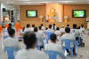 ศูนย์ปฏิบัติธรรมพนมสารคาม จัดปฏิบัติธรรมประจำสัปดาห์โครงการหมู่บ้านรักษาศีล 5