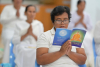 ศูนย์ปฏิบัติธรรมพนมสารคาม จัดปฏิบัติธรรมประจำสัปดาห์โครงการหมู่บ้านรักษาศีล 5