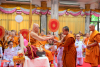 พิธีทรงตั้งเปรียญธรรม 3 ประโยค และมอบประกาศนียบัตร ประโยค 1-2 แก่พระภิกษุสามเณรหนตะวันออก ภาค 8 และภาค10