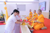 วัดพระธรรมกายจอร์เจีย จัดงานบุญบูชาข้าวพระ