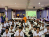 รร.ชุมชนบ้านแก่งเสือเต้น เข้าร่วมอบรมศีลธรรม