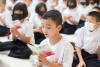 โรงเรียนวัดท่าเกวียน (สัยอุทิศ) จังหวัดฉะเชิงเทรา จัดอบรมค่ายคุณธรรม