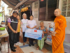 วัดพระธรรมกาย และมูลนิธิธรรมกาย เยี่ยมบ้านผู้สูงอายุ ผู้พิการ