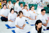 ปฏิบัติธรรมกลั่นกาย วาจา ใจ ให้ผ่องใส 