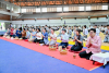 มหาวิทยาลัยมหาสารคาม จัดพิธีตักบาตรต้อนรับน้องใหม่