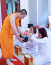 วัดพระธรรมกายสตอกโฮล์ม จัดงานบุญบูชาข้าวพระ