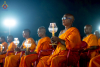 วัดพระธรรมกายจุดประกายศรัทธาบวชหมู่พุทธภูมิ ๓๐๐ รูป เดินธรรมยาตราสู่สารนาถ ต้นกำเนิดพุทธศาสนา