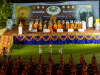 วัดพระธรรมกายจุดประกายศรัทธาบวชหมู่พุทธภูมิ ๓๐๐ รูป เดินธรรมยาตราสู่สารนาถ ต้นกำเนิดพุทธศาสนา