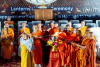 วัดพระธรรมกายจุดประกายศรัทธาบวชหมู่พุทธภูมิ ๓๐๐ รูป เดินธรรมยาตราสู่สารนาถ ต้นกำเนิดพุทธศาสนา