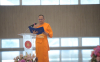 พระมหาอำนาจ อิสฺสรชโย ผู้แทนคณะกรรมการจัดงาน ได้กล่าวรายงานการจัดงานในวันนี้