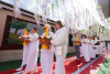 วัดพระธรรมกายสวิตเซอร์แลนด์ จัดพิธีทอดผ้าป่า-ถวายเทียนพรรษา ฉลองครบรอบ 13 ปี