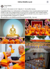 สื่อมวลชนเสนอข่าวงานบุญ วัดพระธรรมกายจัดบวชนานาชาติ 13 ชาติมุ่งศึกษาพระธรรมช่วงประเพณีเข้าพรรษา