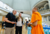 วัดพระธรรมกายนอร์ธสวีเดน จัดกิจกรรมนั่งสมาธิในโครงการ Candlelight meditation & Vigil