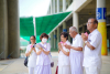 ชาวศรีลังกา เดินทางมาเยี่ยมชมวัดพระธรรมกาย