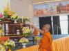 สมเด็จพระสังฆราชประทานพระคติธรรมในพิธีเปิดการประชุมสหภาพพระธรรมทูตไทยในทวีปยุโรป ณ วัดศรีนครินทรวราราม ประเทศสวิตเซอร์แลนด์
