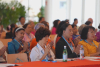 สมเด็จพระสังฆราชประทานพระคติธรรมในพิธีเปิดการประชุมสหภาพพระธรรมทูตไทยในทวีปยุโรป ณ วัดศรีนครินทรวราราม ประเทศสวิตเซอร์แลนด์