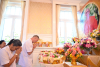 วัดพระธรรมกายสวิตเซอร์แลนด์ จัดบวชอุบาสิกาแก้ว บูชาธรรมหลวงพ่อธัมมชโย เนื่องในวันธรรมชัย