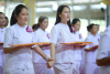 ภาคบ่ายเป็นพิธีทอดผ้าป่าเพื่อสร้างอาคาร 82 ปี หลวงพ่อธัมมชโย,และยังร่วมสมทบกฐินวัดพระธรรมกาย และกฐินสามัคคีทั่วไทย 30,000 วัด ครั้งที่ 1 