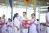 ภาคบ่ายเป็นพิธีทอดผ้าป่าเพื่อสร้างอาคาร 82 ปี หลวงพ่อธัมมชโย,และยังร่วมสมทบกฐินวัดพระธรรมกาย และกฐินสามัคคีทั่วไทย 30,000 วัด ครั้งที่ 1 