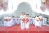 ภาคบ่ายเป็นพิธีทอดผ้าป่าเพื่อสร้างอาคาร 82 ปี หลวงพ่อธัมมชโย,และยังร่วมสมทบกฐินวัดพระธรรมกาย และกฐินสามัคคีทั่วไทย 30,000 วัด ครั้งที่ 1 